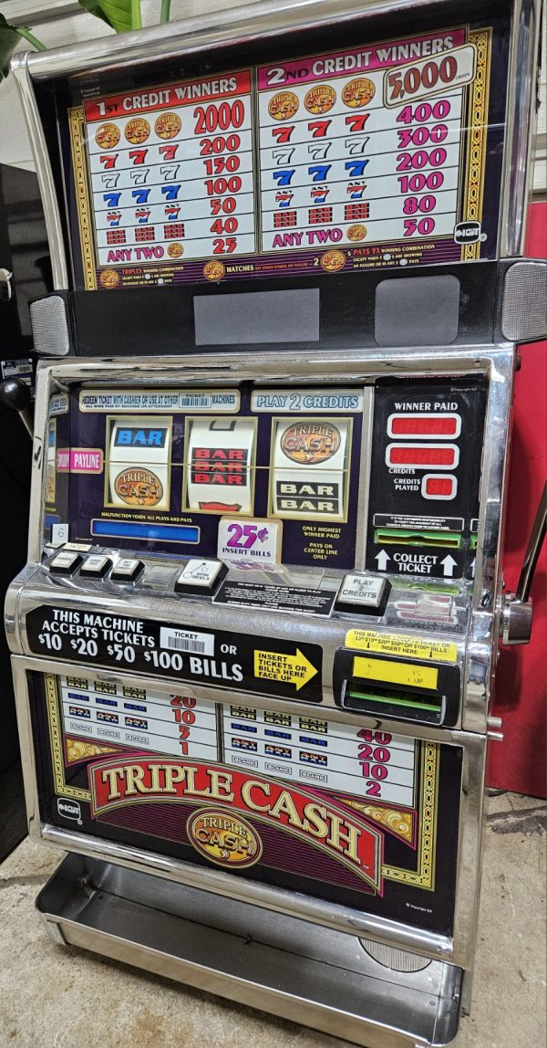 IGT S2000 Triple Cash Used Slot Machine for Sale