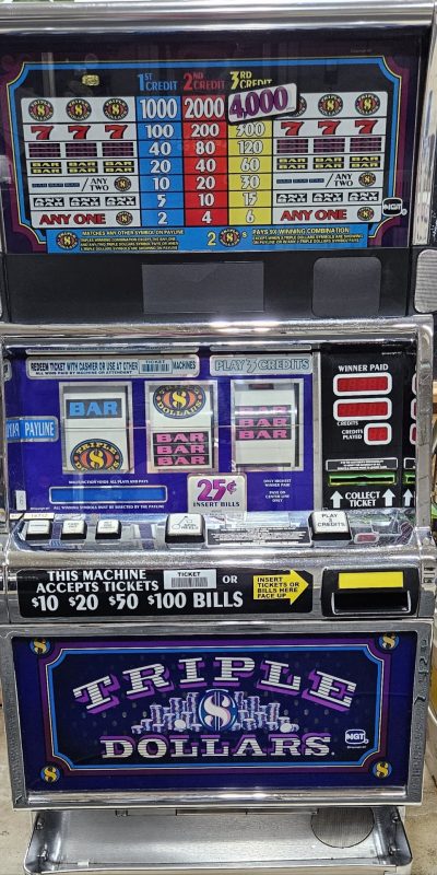 IGT S2000 Triple Dollars Slot Machine