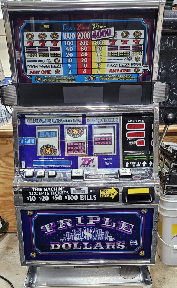 IGT S2000 Triple Dollars Slot Machine